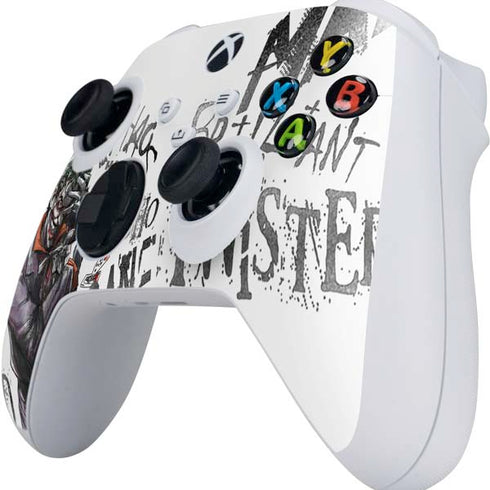 DC Comics The Joker Brilliantly Twisted Xbox Series S Controller Skin